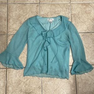 Blue blouse